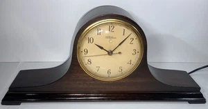 Vintage Warren Telechron Electric Mantle Clock Made In USA Works Tested - Picture 1 of 10