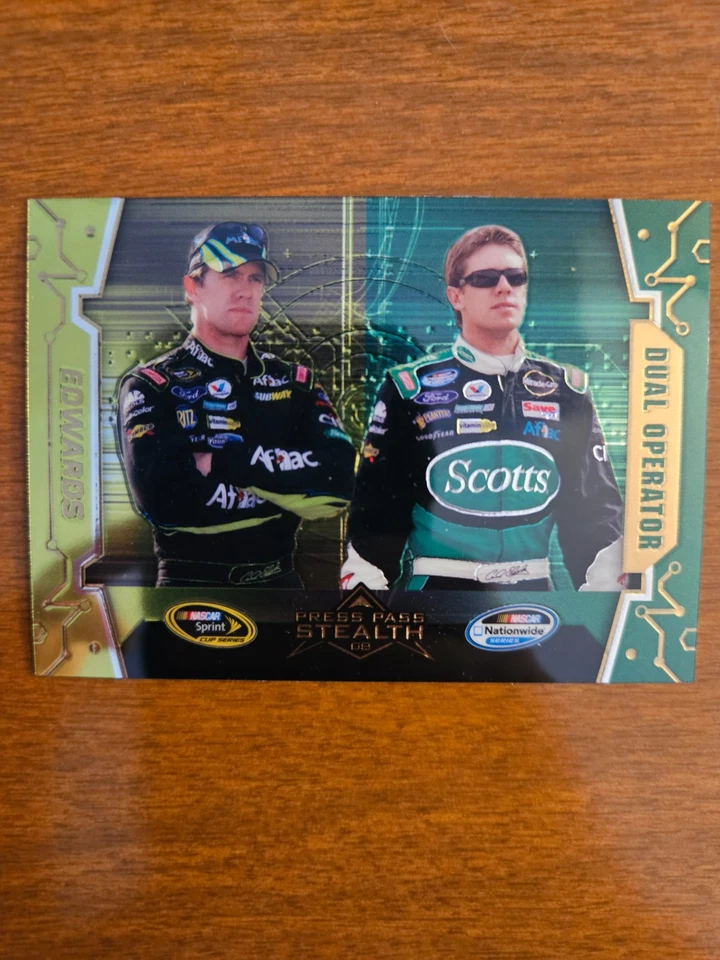 2009 Press Pass Stealth Chrome Carl Edwards Card#71 - Image 1 of 1