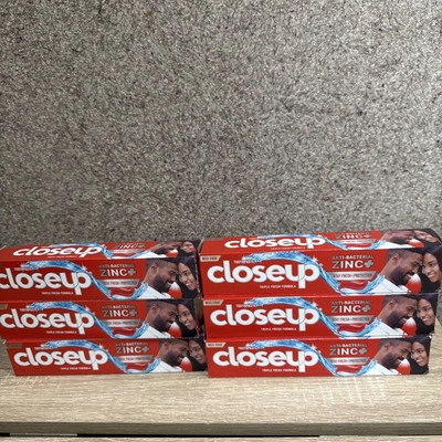 CLOSEUP Close Up Everfresh 12h Fresh Breath RED HOT Toothpaste 130g x 6