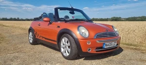 MK1 Mini Cooper Convertable Chili 1.6 10 mth MOT FSH Orange VGC ULEZ - Picture 1 of 20