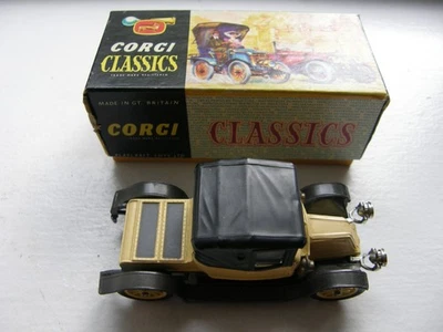 Corgi Classics #9032 1910 Renault 12/16 Choice Mint 1960's with NM Box + Insert! - Image 1 of 4