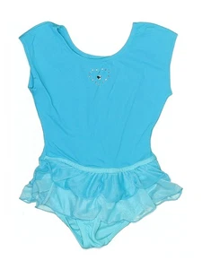 Freestyle By Danskin Girls Blue Leotard 6X - Picture 1 of 2