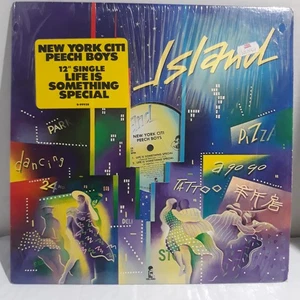 New York Citi Peech Boys Life Is Something Special 1979 Shrink Wrap 12" Single - Picture 1 of 5