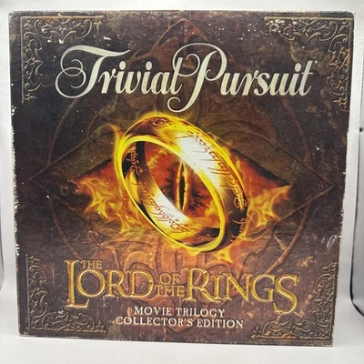 Trivial Pursuit "Lord of the Rings Trilogy" Game Collectors Edition - Used - Image 1 of 4