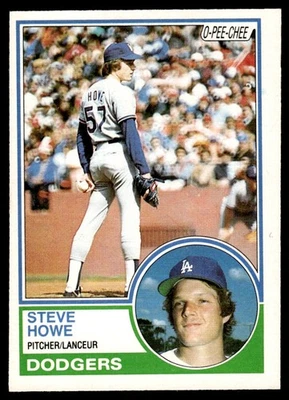 1983 O-Pee-Chee VTG OPC Baseball Steve Howe Los Angeles Dodgers #170 - Image 1 of 2