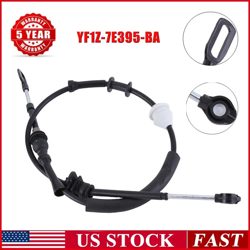 FOR FORD TAURUS MERCURY SABLE 1996-2000 AUTOMATIC TRANSMISSION SHIFTER CABLE USA - Image 1 of 4