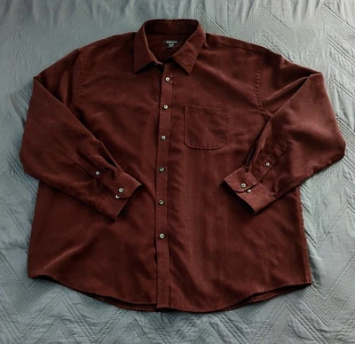 Van Heusen sueded button up shirt men's XXL - Image 1 of 3