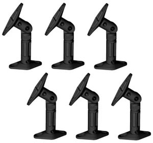 Negro - 6 Pack Lot - Universal Wall or Ceiling Speaker Mounts Brackets se adapta a BOSE - Imagen 1 de 8