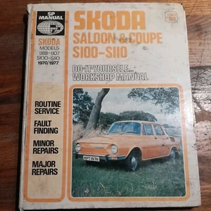 Skoda 988-1107 S100-S110 1970/1977 Workshop Manual - Picture 1 of 16