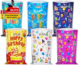 60 Pcs Geschenktüten Geburtstagstüten Kindergeburtstag Gastgeschenke Partytüten - Bild 1 von 7