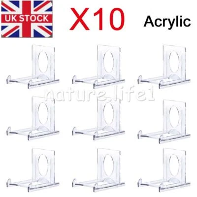 ABLE_HUNTER 10pcs Card Display Case Stand Pokemon TCG PSA CGC ACE Beckett Yugioh UK STOCK U