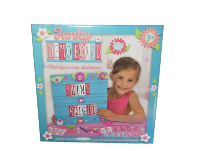 New Make And Decorate/Personalise Your Own Funky Statement Memo Board Age 3+ - Image 1 of 4