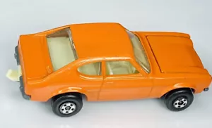 VINTAGE 1970 Matchbox Lesney Superfast #54 Ford Capri Orange Diecast Car - Picture 1 of 7