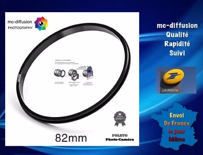 anneau Adaptateur 82mm pour Porte Filtre Cokin série p