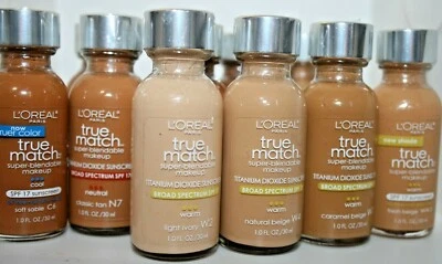 L'Oreal Paris True Match Super Blend-able Foundation SPF 17 - YOUR CHOICE - Image 1 of 2