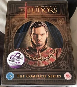 THE TUDORS DVD COMPLETE SERIES BOX SET DRAMA HISTORY HENRY CAVILL OOP RARE NEW - Picture 1 of 3