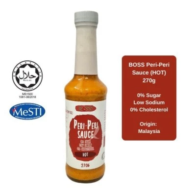 BOSS Peri Peri Sauce (HOT) HALAL Product from Malaysia - Image 1 of 4