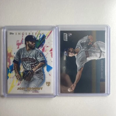 2020 topps stadium club chrome & inception jose urquidy rookies - Image 1 of 2