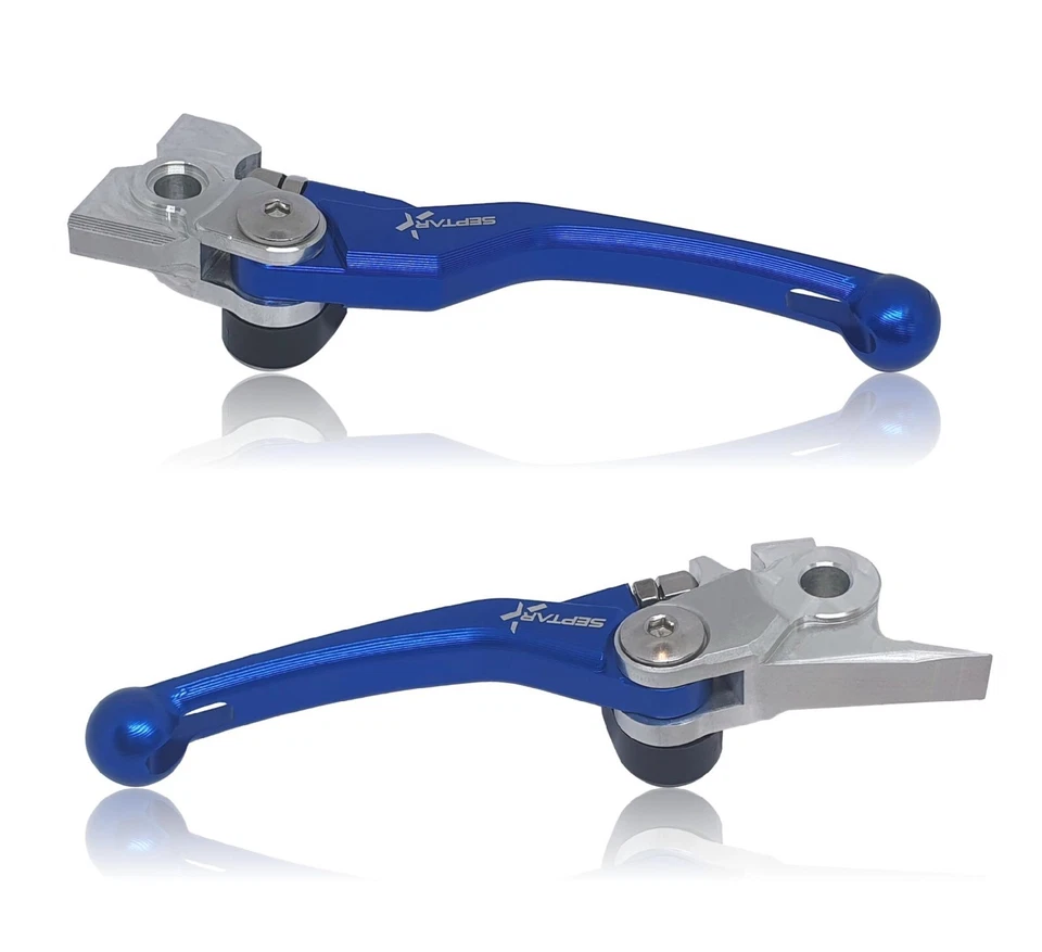 Pair Of Anti-Break Levers TM Blue MX EN 125 144 250 300 450 530 2017-2020 - Imagem 1 de 1