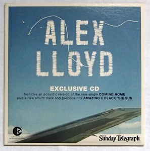 Alex Lloyd 2003 Sunday Telegraph Promo CD 4 tracks including Coming Home Amazing - Picture 1 of 5