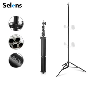 2.8M Aluminum Air Cushioned Light Stands fr Photo Studio Lighting Flash Umbrella - Picture 1 of 12