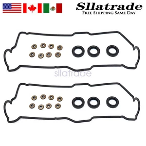 For Toyota 3.4L V6 Truck 4Runner Tundra Tacoma 1121362020 Valve Cover Gasket Set - Picture 1 of 7