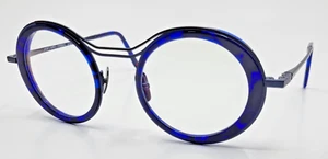 La Petite Lunette Rouge Model YONBEEC Color Lapis lazul 48-24-145 Eyeglasses NIB - Picture 1 of 7