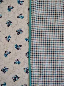 Cool Color Soft Cotton Summer Double Size Reversible Three layer AC Dohar FreeS - Picture 1 of 9