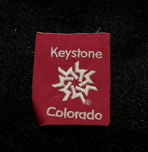 Segundo parche de esquí de fábrica KEYSTONE COLORADO resort recuerdo viaje - Imagen 1 de 3