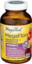 MegaFlora Womens Probiotics - 50 Billion CFUs - with Cranberry