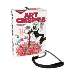 Spirit Halloween Terrifier Art The Clown Art Crispies Crossbody Bag - Picture 1 of 7