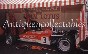 f1 Formel 1 Rennwagen Team Lotus Blattgold Autorennen 1971 35mm Dia PB23 - Bild 1 von 3