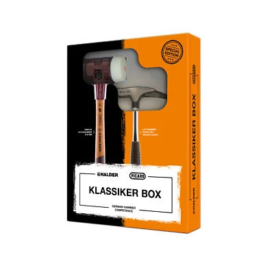 Klassikerbox PICARD Latthammer Nr. 298 + HALDER SIMPLEX Schonhammer Gummi Hammer - Bild 1 von 4