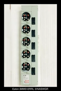 Eaton 3MM512RRL Meter Stack - 125A/3P/208v - Unused/Warranty - Picture 1 of 7