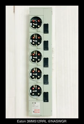 Eaton 3MM512RRL Meter Stack - 125A/3P/208v - Unused/Warranty - Image 1 of 4