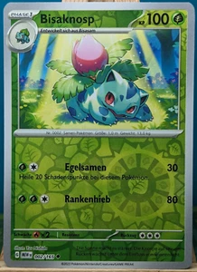 POKEMON - 151 - Bisaknosp - 002/165 - REVERSE HOLO - deutsch - Bild 1 von 1