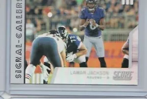 Lamar Jackson 2019 puntuación - inserto de señal para llamadas - regatear - enviar una oferta hoy! - Imagen 1 de 12