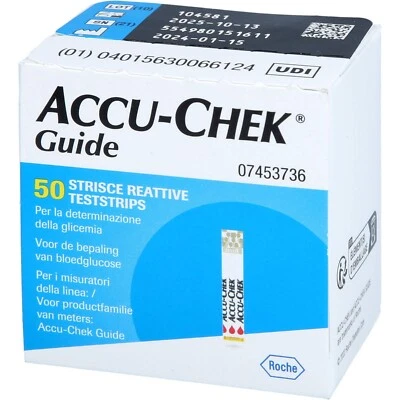 Accu-Chek Guide Blutzucker-Teststreifen - neu OVP - vom med. Fachhändler - Bild 1 von 2