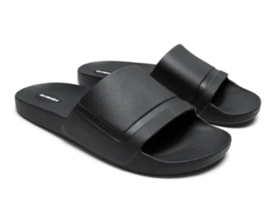 Okabashi Men's Coast Slides Comfort Arch Support Sandals Black Size 9 EU 42 NEW - Image 1 of 4