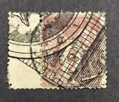 France 1876-78 Sc#65 Or 77 Or 88 2c Error Printed On .? - Image 1 of 2
