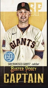 [DIGITAL CARD] Topps Bunt - Buster Posey - Gypsy Queen 21 S1 - Captains Minis - Picture 1 of 1