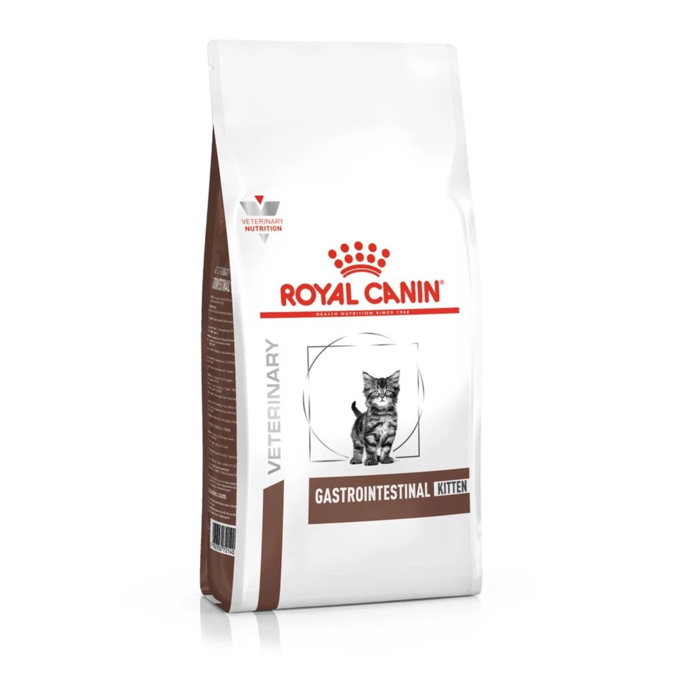 ROYAL CANIN VETERINARY Royal Canin Kitten Food Veterinary Health Gastrointestinal Dry 2kg 400g