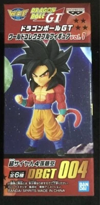 BANPRESTO Dragon Ball GT World Collectable Figure Vol.1 SS 4 SON GOKU 004 WCF - Image 1 of 3