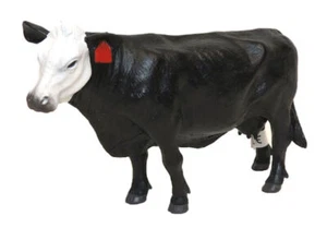 1/16th Scale Little Buster Black White Face Cow toy farm - Picture 1 of 1