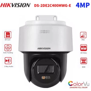 Hikvision DS-2DE2C400MWG-E 4MP Smart Light PT Camera 2-Way Audio Auto-tracking - Picture 1 of 16