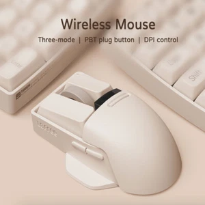 Mouse inalámbrico Lofree Touch OE909 modo triple 6 DPI niveles mouse ajustable - Imagen 1 de 20