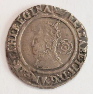 Moneda 1567 INGLATERRA, GRAN BRETAÑA 6P 6 Peniques S-2562 Isabel I - GRADO SUPERIOR - Imagen 1 de 2