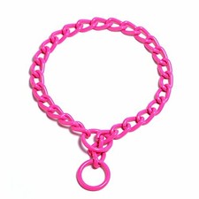 New listing
Training Dog Collar Chain Choke Powder Coated Stainless Steel Pet Gear Supplies
