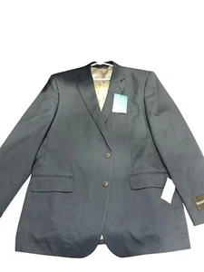 Men's Haggar® Travel Performance Tailored-Fit Stretch Suit Jacket Size 44 Regula - Picture 1 of 4