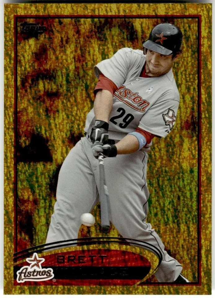 2012 Topps #43 Brett Wallace Gold Sparkle - Image 1 of 2